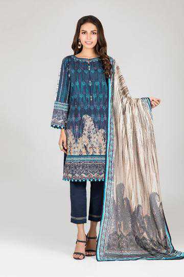 Bonanza Satrangi ASO213P25  Gray Summer Collection 2021